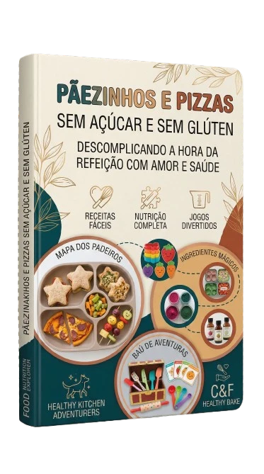Pãezinhos e Pizzas Sem Açúcar e Sem Glúten