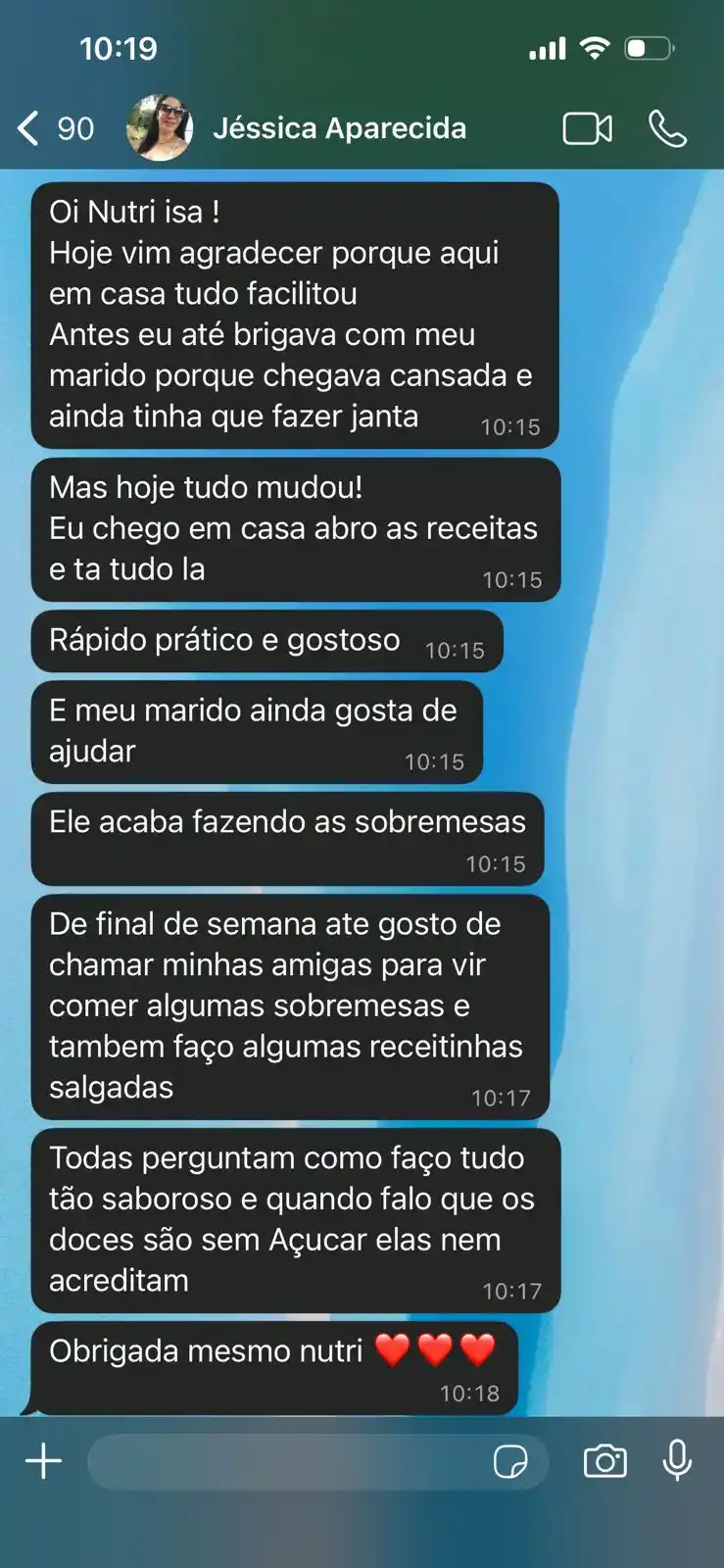 Depoimento 2 — cliente Cozinha Leve